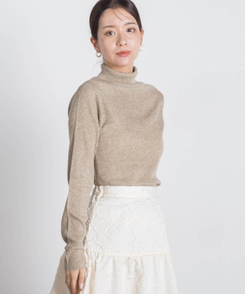 ラメタートルネック≪手洗い可能≫（ニット/セーター）｜VICKY（ビッキー）