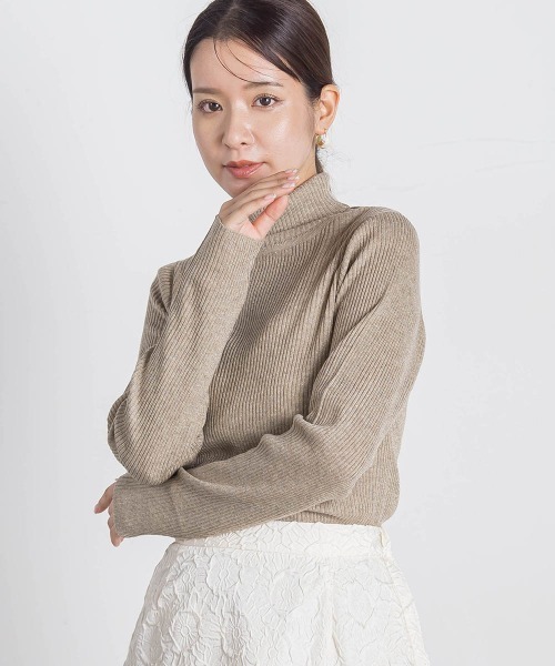 ラメタートルネック≪手洗い可能≫（ニット/セーター）｜VICKY（ビッキー）