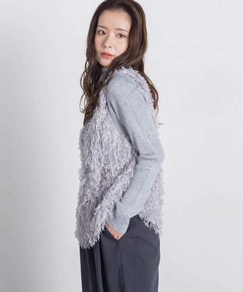 ラメタートルネック≪手洗い可能≫（ニット/セーター）｜VICKY（ビッキー）