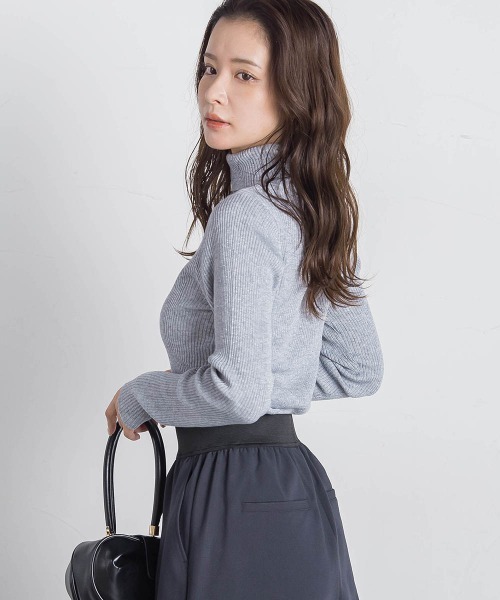 ラメタートルネック≪手洗い可能≫（ニット/セーター）｜VICKY（ビッキー）