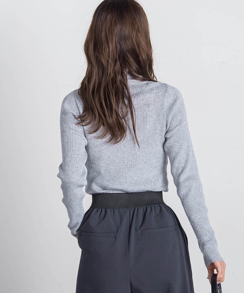 ラメタートルネック≪手洗い可能≫（ニット/セーター）｜VICKY（ビッキー）