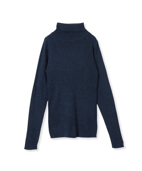 ラメタートルネック≪手洗い可能≫（ニット/セーター）｜VICKY（ビッキー）