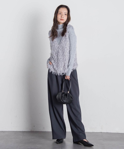 ラメタートルネック≪手洗い可能≫（ニット/セーター）｜VICKY（ビッキー）