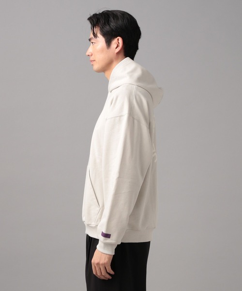 BAYFLOW（ベイフロー）の「URBANプリントスウェットフーディー（パーカー・メンズ・ブルー/アイボリー/ブラック・MEDIUM/LARGE）」の14枚目の写真