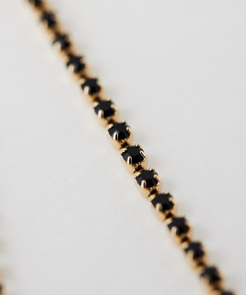 GALLARDAGALANTE（ガリャルダガランテ）の「2WAYラインストーンピアス（ピアス（両耳用）・レディース・ブラック/クリア・FREE）」の9枚目の写真