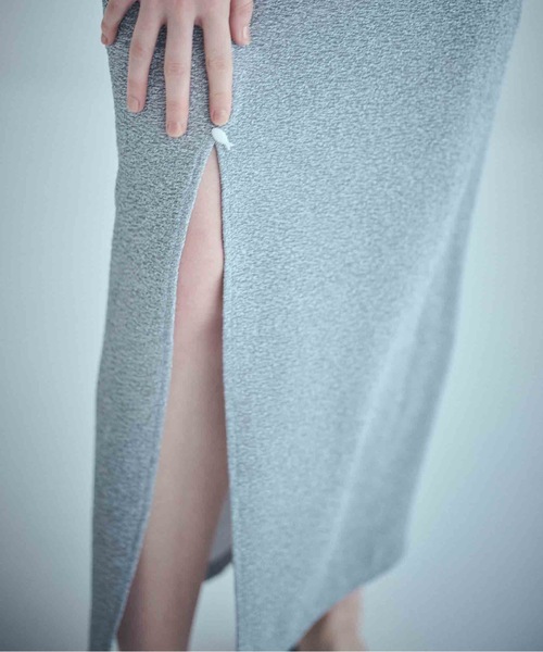 SEA(シー)の「グリッタースリットスカート(スカート・レディース・シルバー/ブラック・ONE SIZE)」の1枚目の写真