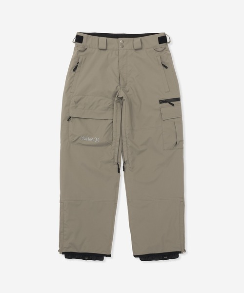 Hurley (ハーレー)の「【Hurley/ハーレー】スノーパンツ スキー スノボー M RIPSTOP SNOW PANTS(スポーツグッズ・メンズ・ブラック/ストーン/セージグリーン/ベージュ/グリーン系その他/オフホワイト/カーキブラウン・LARGE/MEDIUM/SMALL/X-LARGE)」の3枚目の写真