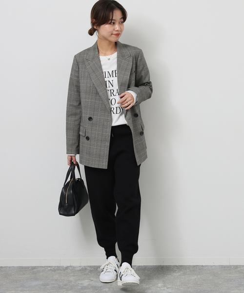 JOURNAL STANDARD relume（ジャーナルスタンダード　レリューム）の「《追加2》ニットジョガーパンツ（その他パンツ・レディース・ライトグレー/ブラック・FREE）」の21枚目の写真