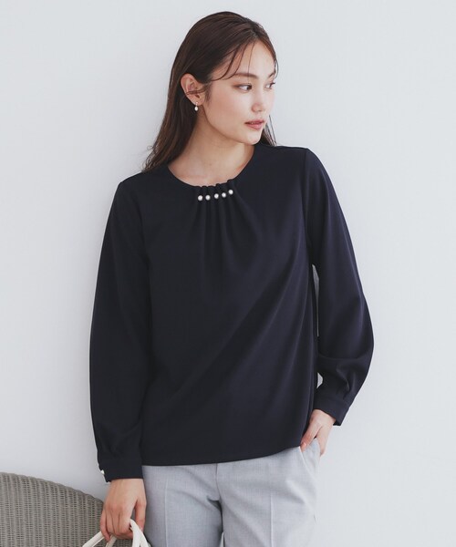 TOCCA トップス パール装飾 洗濯可 TOPS – TOCCA OFFICIAL SITE