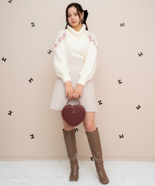 【セール】刺繍シャギーニットプルオーバー（ニット/セーター）｜WILLSELECTION（ウィルセレクション） pattayablatt.com