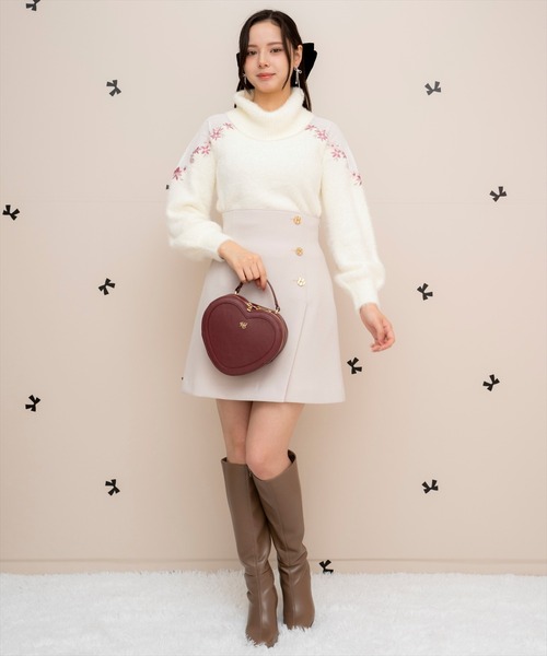 【セール】刺繍シャギーニットプルオーバー（ニット/セーター）｜WILLSELECTION（ウィルセレクション） pattayablatt.com