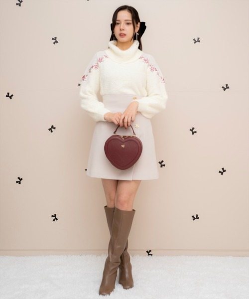 【セール】刺繍シャギーニットプルオーバー（ニット/セーター）｜WILLSELECTION（ウィルセレクション） pattayablatt.com