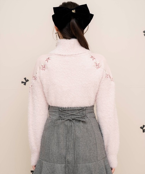 【セール】刺繍シャギーニットプルオーバー（ニット/セーター）｜WILLSELECTION（ウィルセレクション） pattayablatt.com