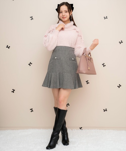 【セール】刺繍シャギーニットプルオーバー（ニット/セーター）｜WILLSELECTION（ウィルセレクション） pattayablatt.com