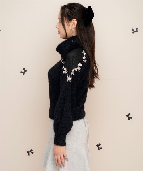 【セール】刺繍シャギーニットプルオーバー（ニット/セーター）｜WILLSELECTION（ウィルセレクション） pattayablatt.com