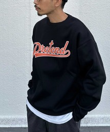 裏起毛プリントスウェット