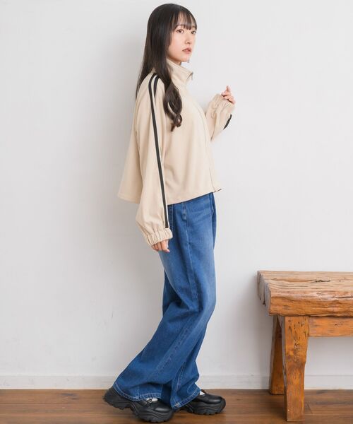 RETRO GIRL（レトロガール）の「コーデュロイトラックJK（その他アウター・レディース・レッド/ナチュラル/ブラック・FREE）」の7枚目の写真