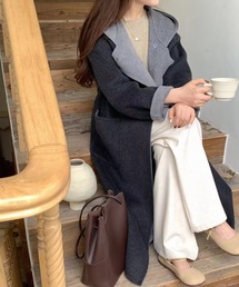 値下げしました❗️ハーフ丈　フード付きウールコート ジャケット・コート｜ウールコート一覧1ページ目｜【夏セール