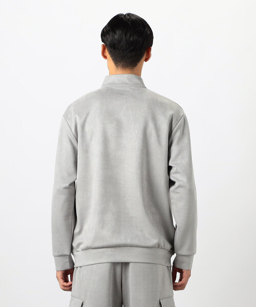 COMME CA ISM(コムサイズム)の「【セットアップ対応】 ハーフジップ プルオーバー(Tシャツ/カットソー・メンズ・ブラック/グレー・MEDIUM/LARGE)」の13枚目の写真