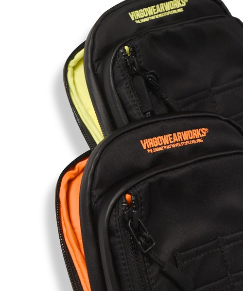 VIRGOwearworks（ヴァルゴウェアワークス）の「VA-1 pocket mini bag（ショルダーバッグ・メンズ・ブラック系その他/ブラック×イエロー・FREE）」の12枚目の写真