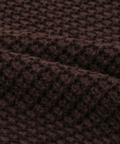 INFIELDER DESIGN(インフィールダーデザイン)の「【別注】<INFIELDER DESIGN>GLR ベア ニットマフラー(マフラー・メンズ・ブラック/ネイビー/ダークブラウン・FREE)」の8枚目の写真