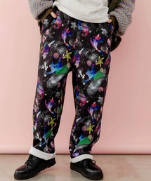 ScoLar/スカラー 総柄裏起毛PT