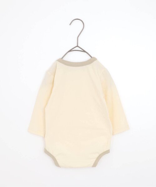 p.premier(ピードットプルミエ)の「ベビーサスペンダーパンツ&シンプルロゴロンパスセット(ロンパース・キッズ・ブラック/アイボリー/ピンク・70/80)」の6枚目の写真