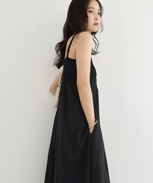 【未使用】MILK・ダブルブレストワンピースとクロスワンキャミソールのセット・F rienda | ドローストリングカットキャミソールワンピース