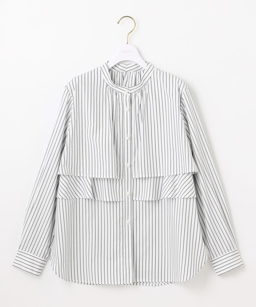 ANY SIS(エニィスィス)の「【洗える】ラッフルレイヤード ブラウス(シャツ/ブラウス・レディース・ホワイト系1/ライトイエロー系1/スカイブルー系1・2)」の16枚目の写真