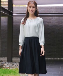 シフォンドッキングワンピース