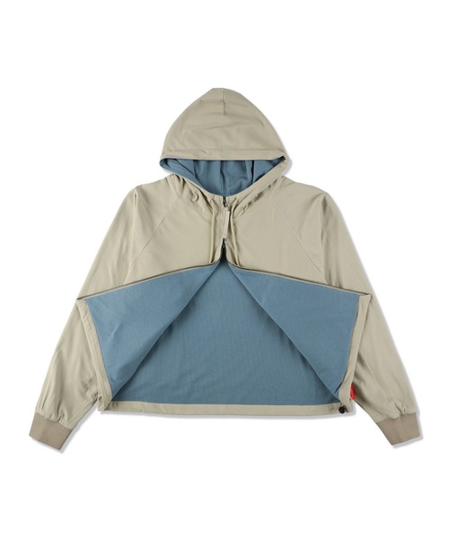 FLEECE ZIP UP HOODED SHIRT（パーカー）｜WIND AND SEA（ウィン