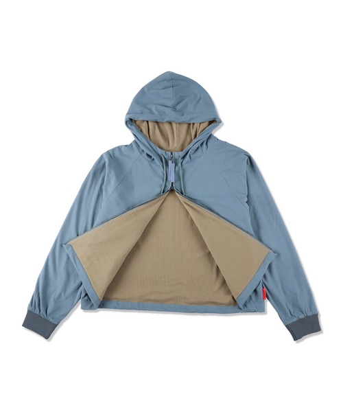 FLEECE ZIP UP HOODED SHIRT（パーカー）｜WIND AND SEA（ウィン