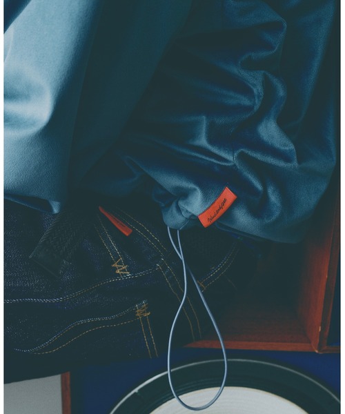WIND AND SEA(ウィンダンシー)の「FLEECE ZIP UP HOODED SHIRT(パーカー・メンズ・ライトブルー/ベージュ/ホワイト・LARGE/MEDIUM/X-LARGE)」の5枚目の写真