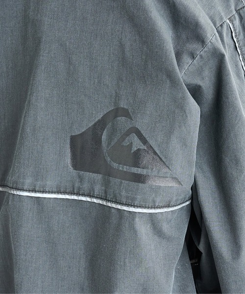 Quiksilver（クイックシルバー）の「QS RIDER PROOF JACKE /クイックシルバールーズフィットフロントジップジャケット（ブルゾン・メンズ・グレー/ブラック・SMALL/LARGE/MEDIUM/X-LARGE）」の13枚目の写真
