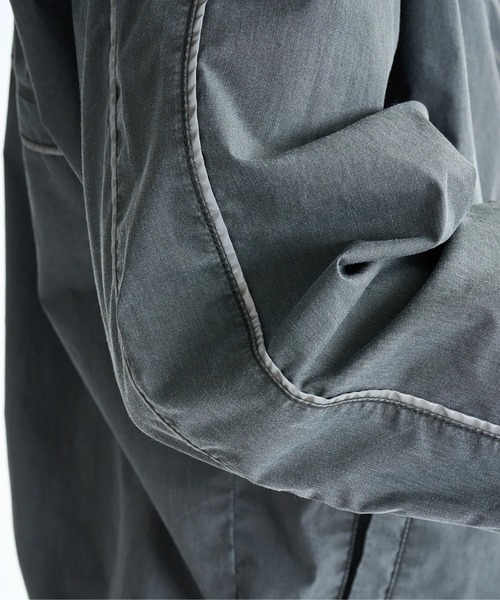 Quiksilver（クイックシルバー）の「QS RIDER PROOF JACKE /クイックシルバールーズフィットフロントジップジャケット（ブルゾン・メンズ・グレー/ブラック・SMALL/LARGE/MEDIUM/X-LARGE）」の16枚目の写真