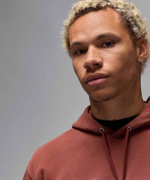 JORDAN BRAND(ジョーダンブランド)の「《セットアップ対応商品》ジョーダン フライト フリース メンズ プルオーバー パーカー / Jordan Flight Fleece Men's Pullover Hoodie FV7249-231 Dark Pony(パーカー・メンズ・ブラウン系その他・L/M/S/XL/XS/2XL)」の11枚目の写真