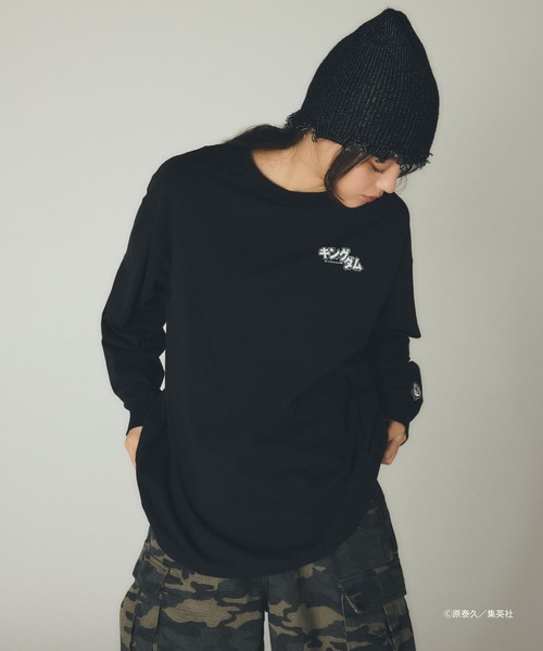 FOREVER 21（フォーエバー トゥエンティーワン）の「【ヤングジャンプ45周年】キングダムロングスリーブTシャツ（UNISEX）（Tシャツ/カットソー・レディース・ブラック/ブラック系その他・FREE）」の6枚目の写真