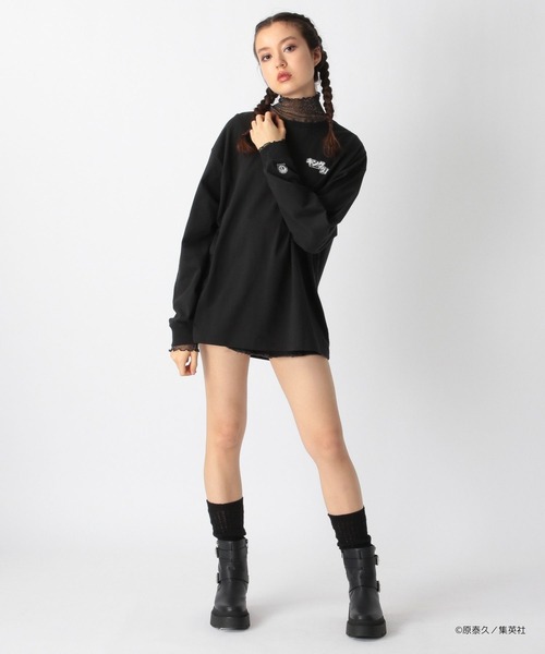 FOREVER 21（フォーエバー トゥエンティーワン）の「【ヤングジャンプ45周年】キングダムロングスリーブTシャツ（UNISEX）（Tシャツ/カットソー・レディース・ブラック/ブラック系その他・FREE）」の14枚目の写真