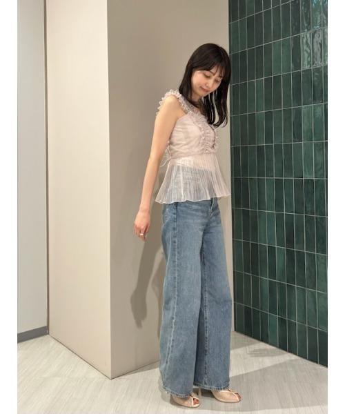 SNIDEL/Levi's® ハイウエストデニム 29インチ セール】【SNIDEL/Levi's】別注デニム(29インチ)（デニムパンツ