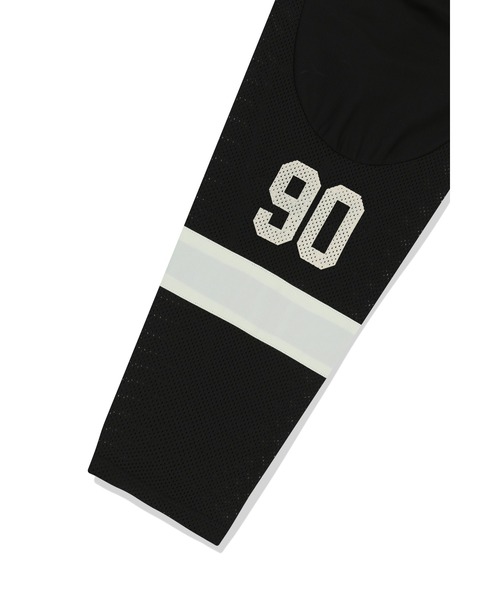 MAHAGRID(マハグリッド)の「『mahagrid/マハグリッド』 90 HOCKEY JERSEY/90ホッケージャージ(Tシャツ/カットソー・レディース・アイボリー/ブラック・M/L)」の17枚目の写真