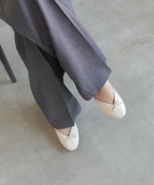 甲浅ラウンドバレエシューズ（バレエシューズ）｜Daniella&GEMMA