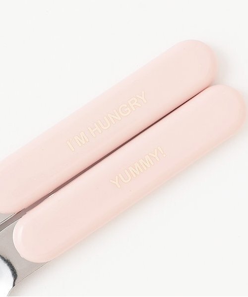 petit main（プティマイン）の「カトラリーセット（カトラリー・キッズ・ライトグリーン/ライトピンク・F）」の3枚目の写真