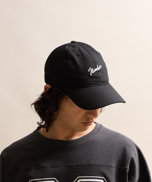 帽子 Twill Embroidery Logo Cap COTTON TWILL EMBROIDERY LOGO BASEBALL CAP / コットン ツイル