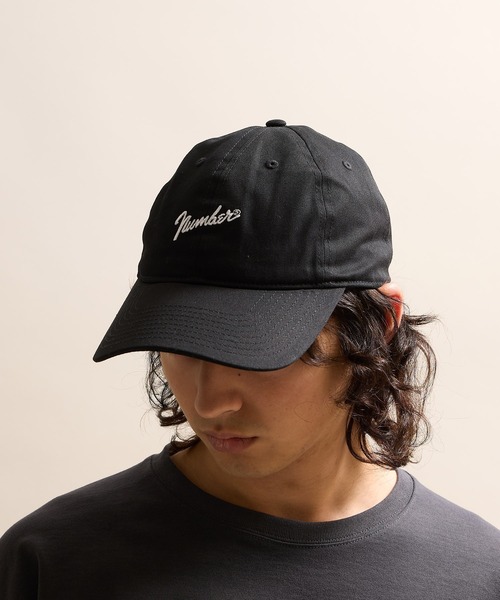 COTTON TWILL EMBROIDERY LOGO BASEBALL CAP / コットン ツイル ロゴ