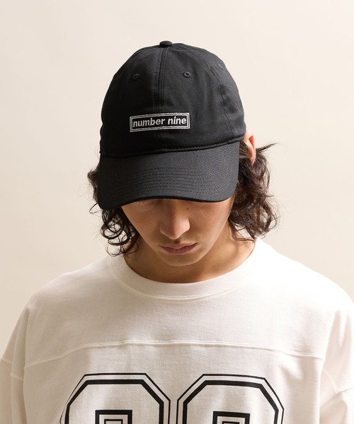 COTTON TWILL EMBROIDERY LOGO BASEBALL CAP / コットン ツイル ロゴ