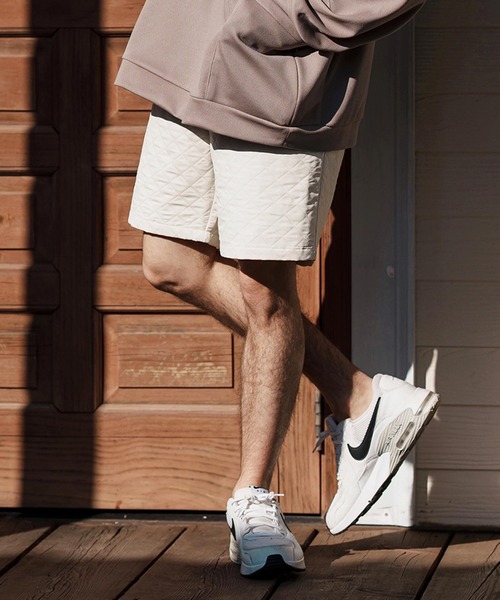 CAMBIO(カンビオ)の「mp13260-Quilting Short Pants ショートパンツ(その他パンツ・メンズ・ブラック/ベージュ/ホワイト・S/M/L)」の4枚目の写真