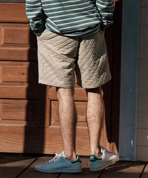 CAMBIO(カンビオ)の「mp13260-Quilting Short Pants ショートパンツ(その他パンツ・メンズ・ブラック/ベージュ/ホワイト・S/M/L)」の13枚目の写真