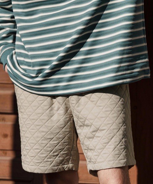 CAMBIO(カンビオ)の「mp13260-Quilting Short Pants ショートパンツ(その他パンツ・メンズ・ブラック/ベージュ/ホワイト・S/M/L)」の14枚目の写真