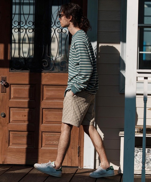 CAMBIO(カンビオ)の「mp13260-Quilting Short Pants ショートパンツ(その他パンツ・メンズ・ブラック/ベージュ/ホワイト・S/M/L)」の16枚目の写真