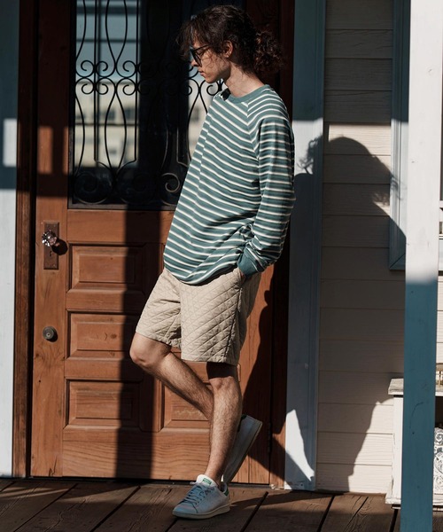 CAMBIO(カンビオ)の「mp13260-Quilting Short Pants ショートパンツ(その他パンツ・メンズ・ブラック/ベージュ/ホワイト・S/M/L)」の17枚目の写真